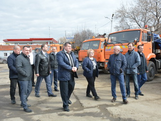 Депутаты посетили службы благоустройства Волжского, Кировского и Фрунзенского районов 